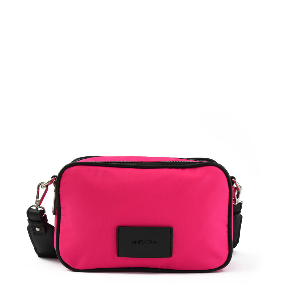 Cartera Bandolera frezzy pequeña fucsia – Amphora Chile