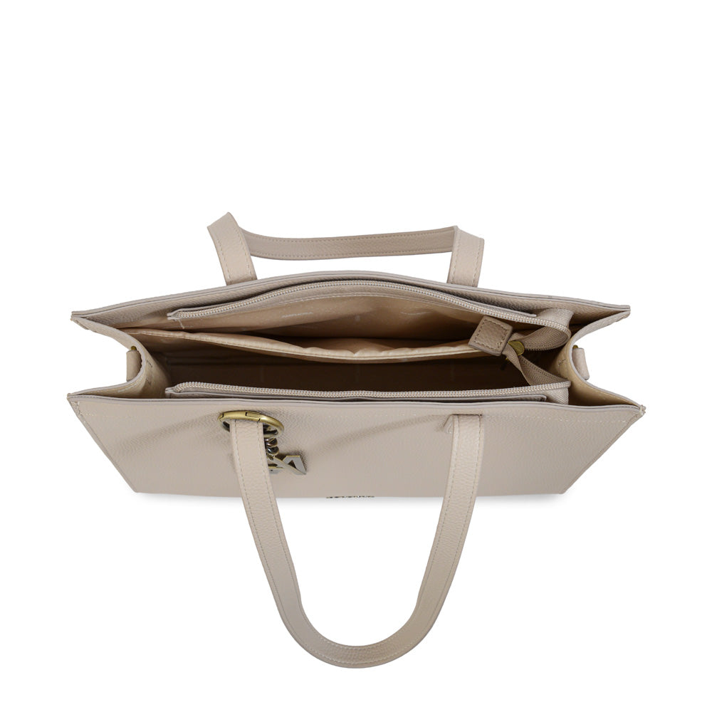 Cartera tote grande miller blanco crudo