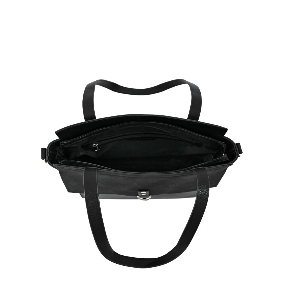 Cartera tote grande isidora negro