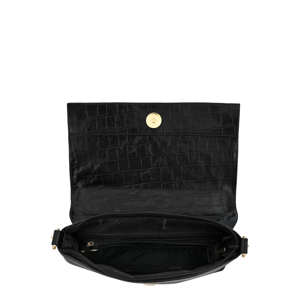Cartera bandolera mediana thais Negro especial