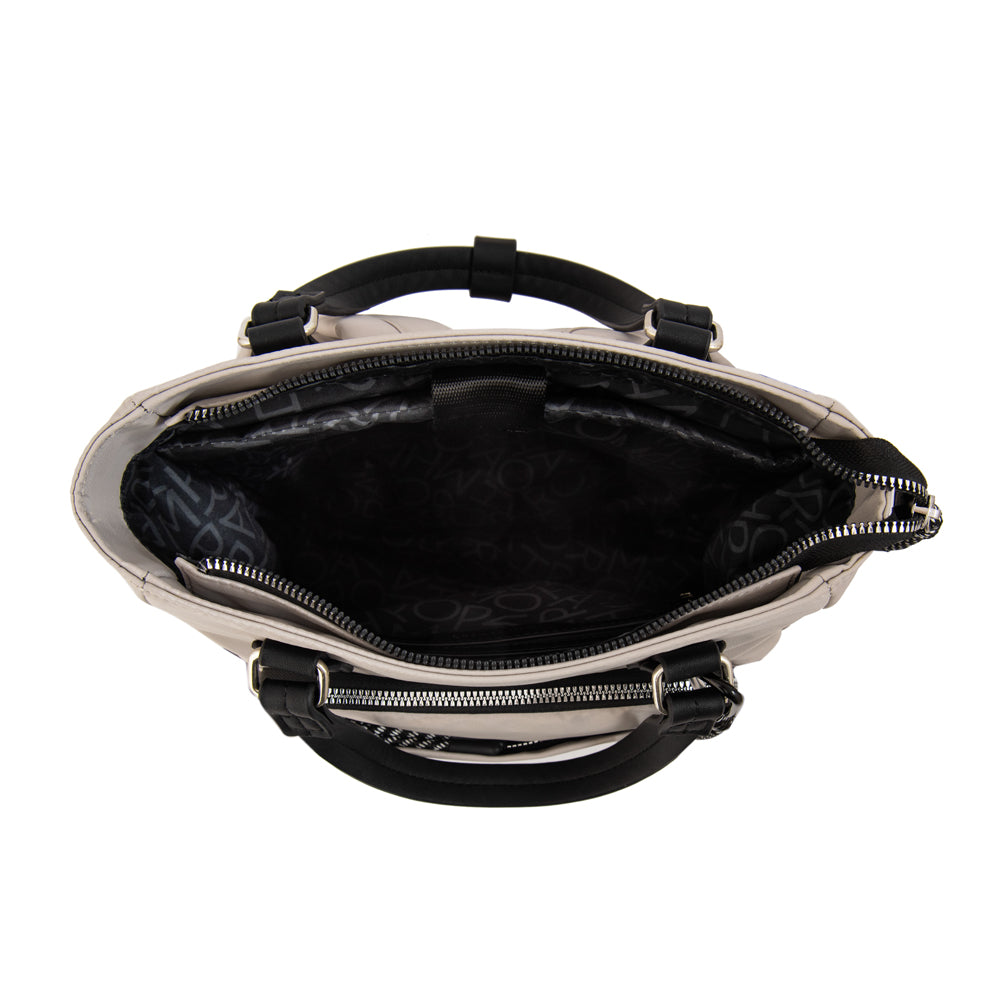 Mochila porta notebook nesta grande gris claro