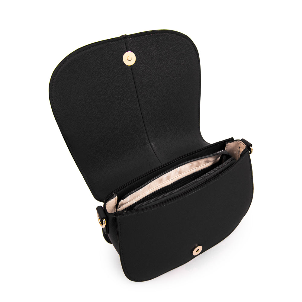 Cartera bandolera aria pequeña negro