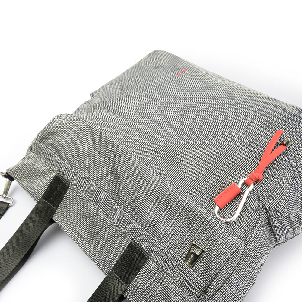 amphora oblina cartera dos asas shopping gris