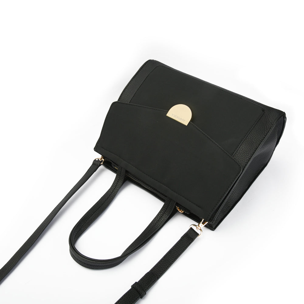 Cartera tote Tres Divisiones noly negro