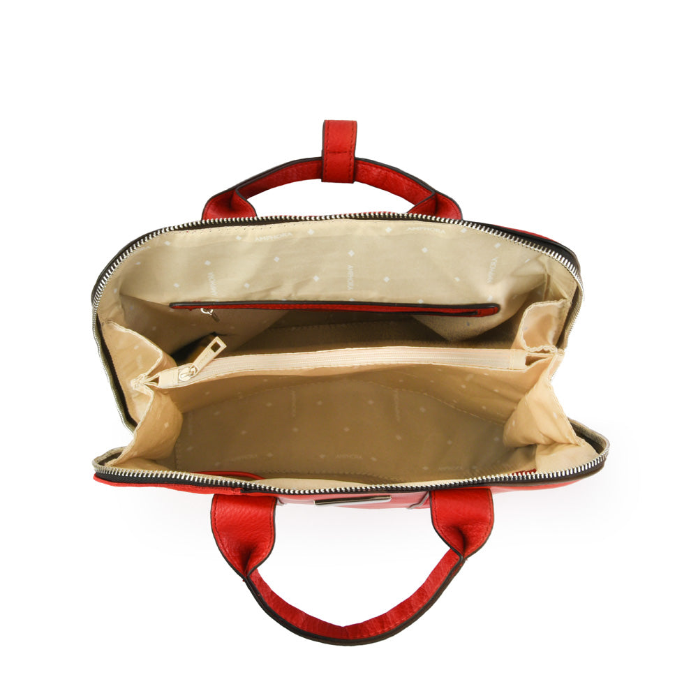 Mochila mediana renate rojo