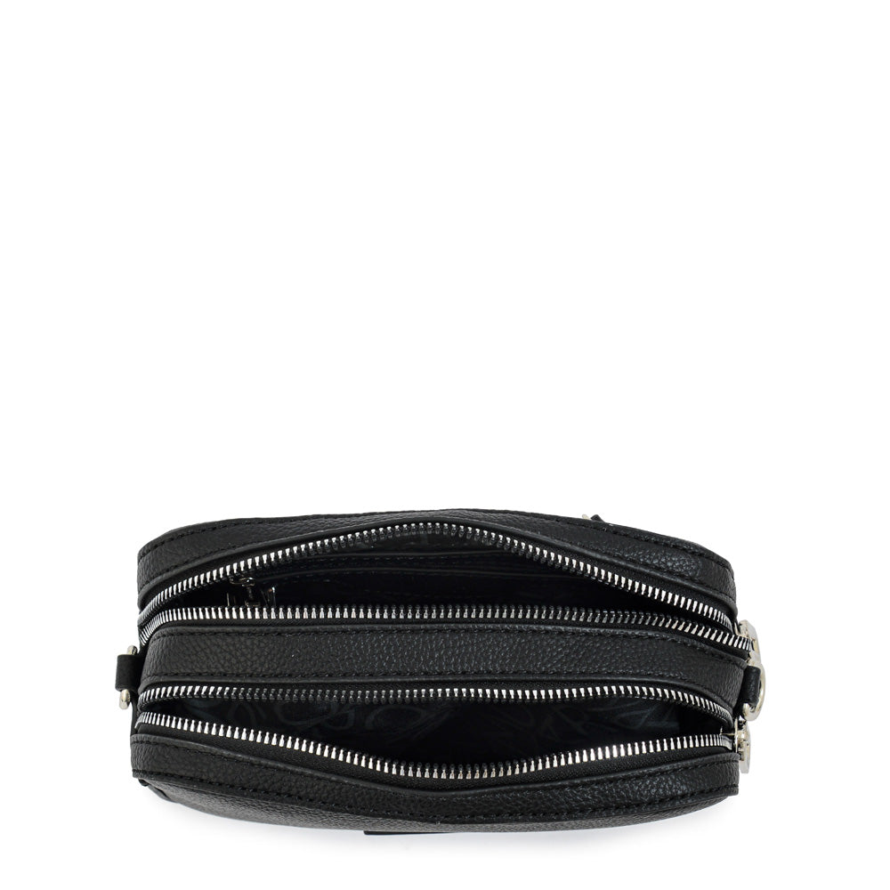 Cartera bandolera mediana marguerite Negro especial