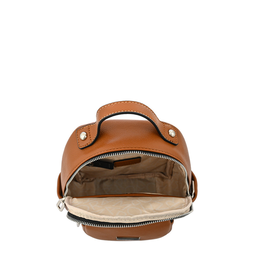 Mochila pequeña leina café