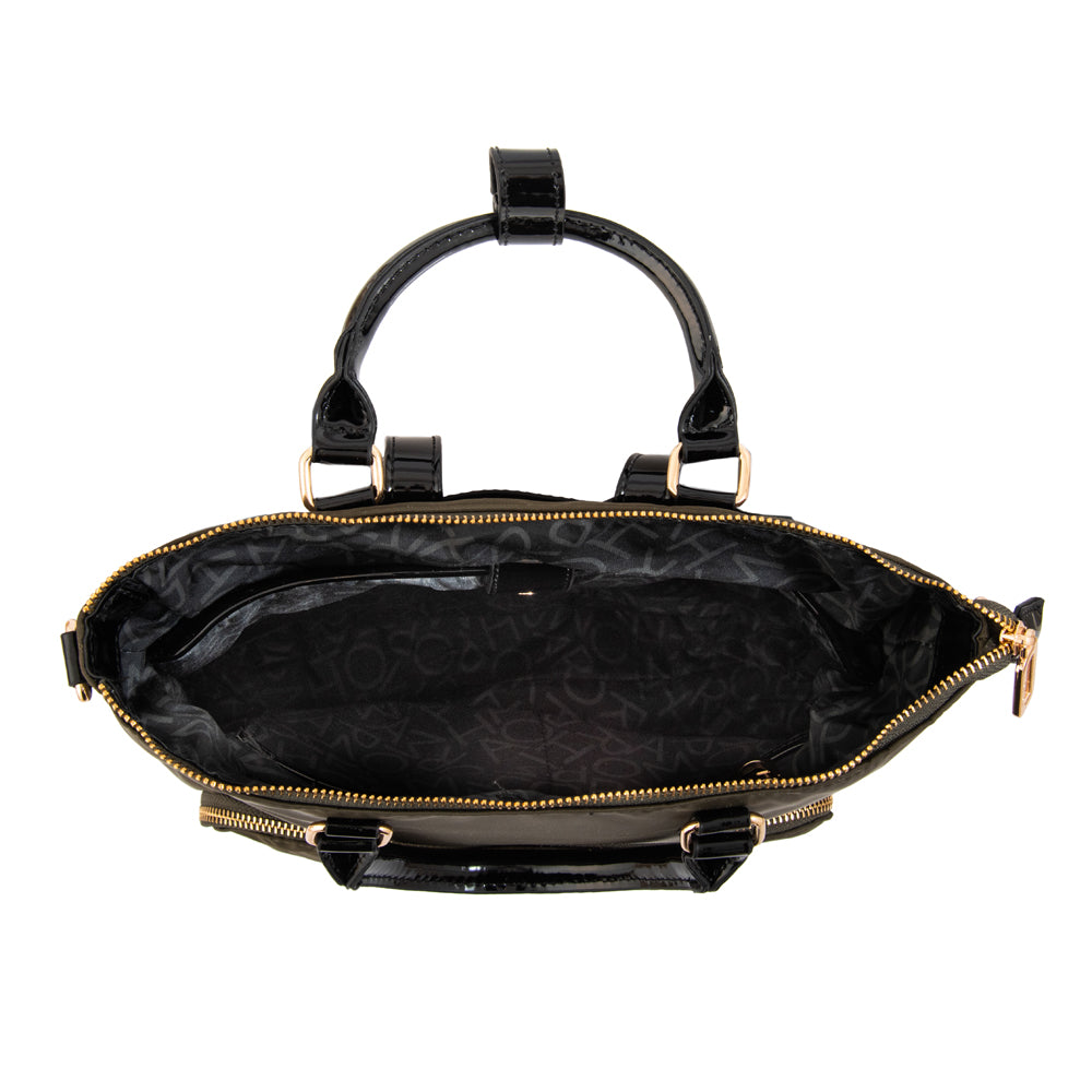 Mochila con compartimientos lauri mediana verde oliva