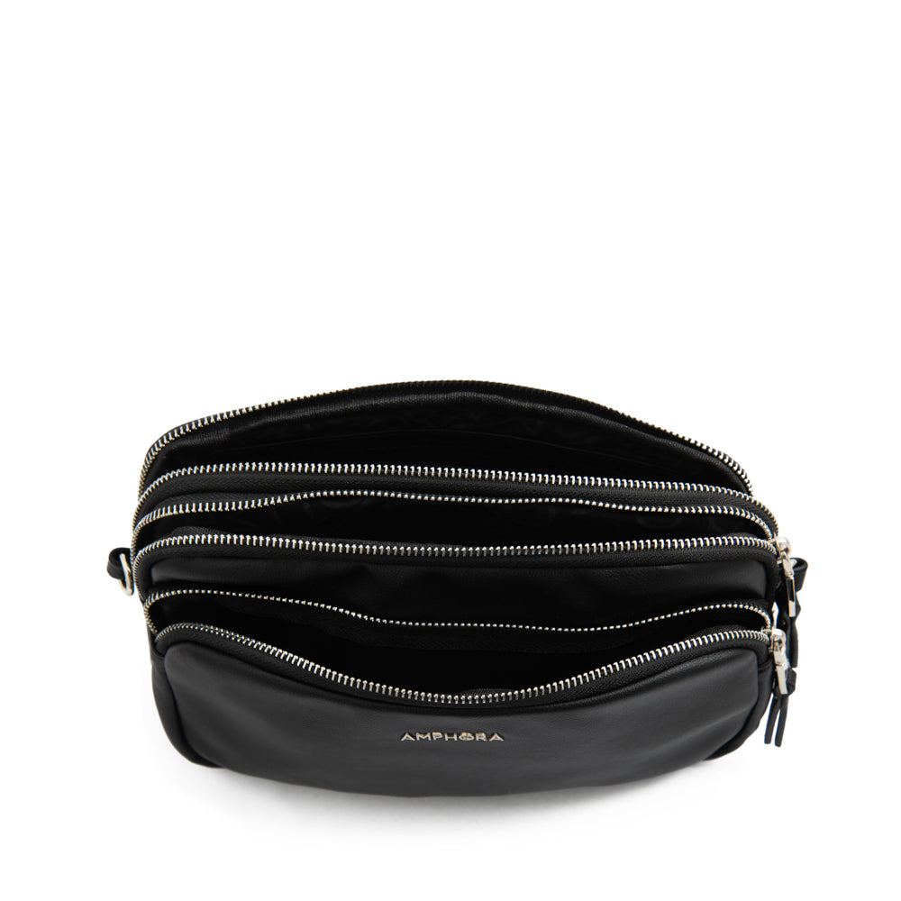 Cartera bandolera mediana abrilita Negro especial