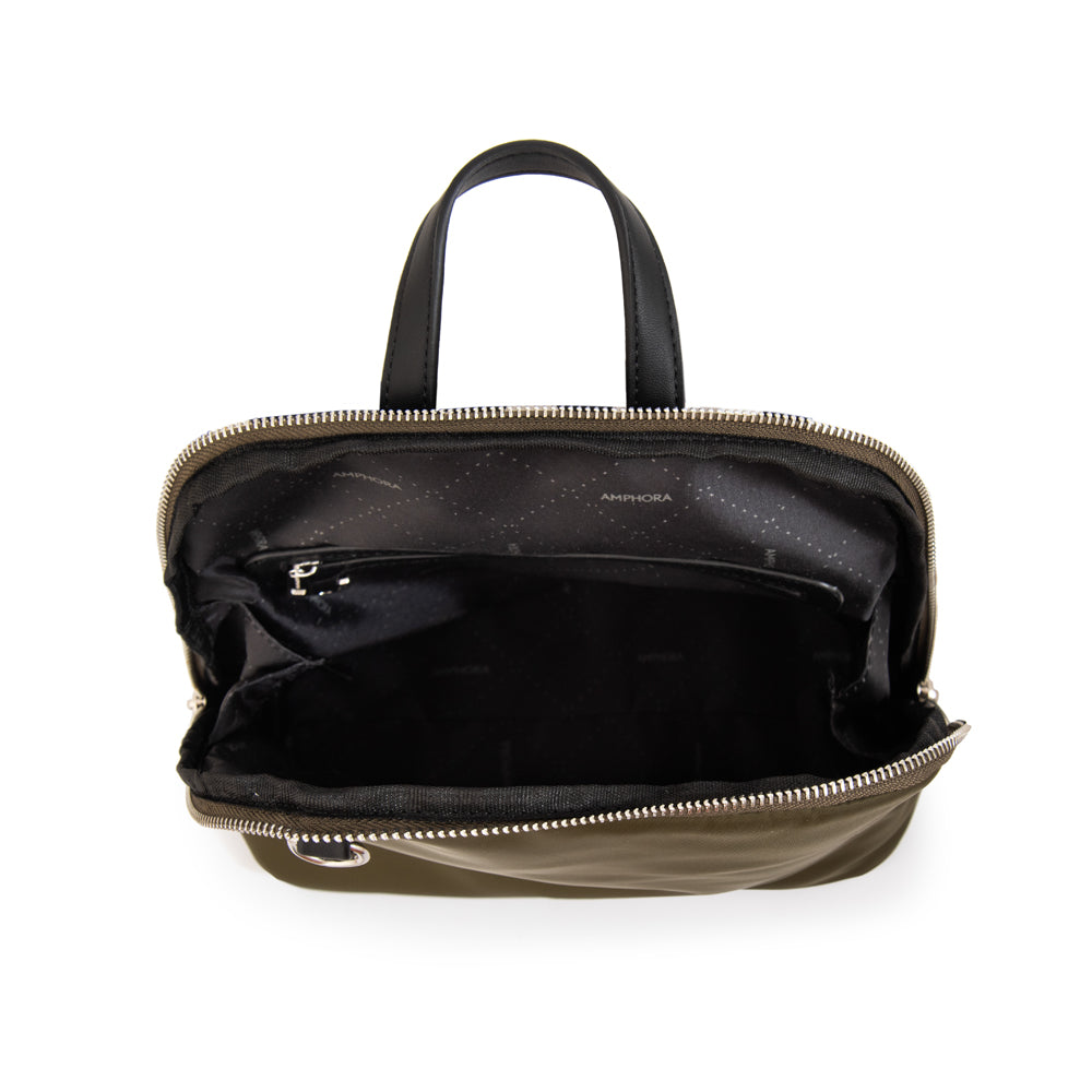 Mochila mediana nissi verde oliva