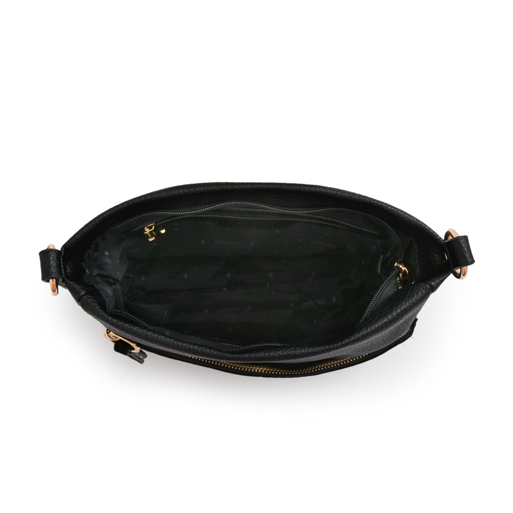 Cartera Bandolera mediana asmara negro