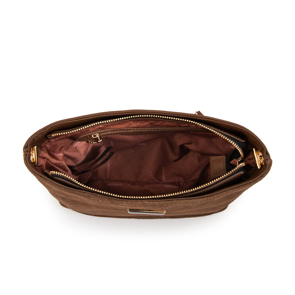 Cartera Bandolera mediana judy café