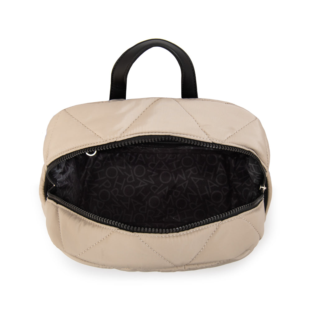 Mochila mediana laurie blanco crudo