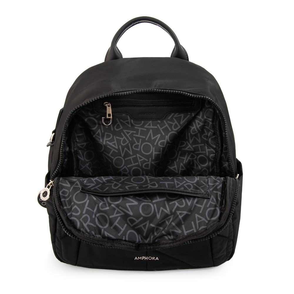 Mochila alexandra mediana negro