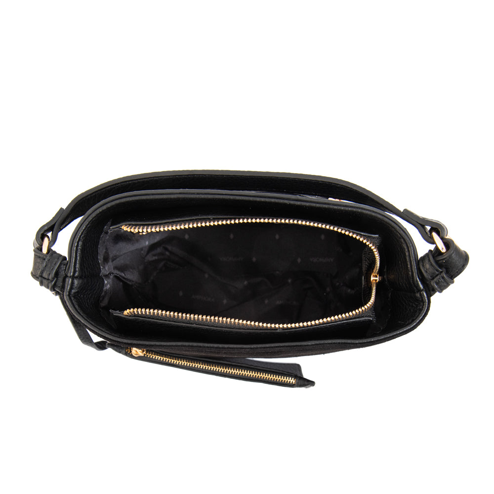 Cartera Bandolera renata mediana negro