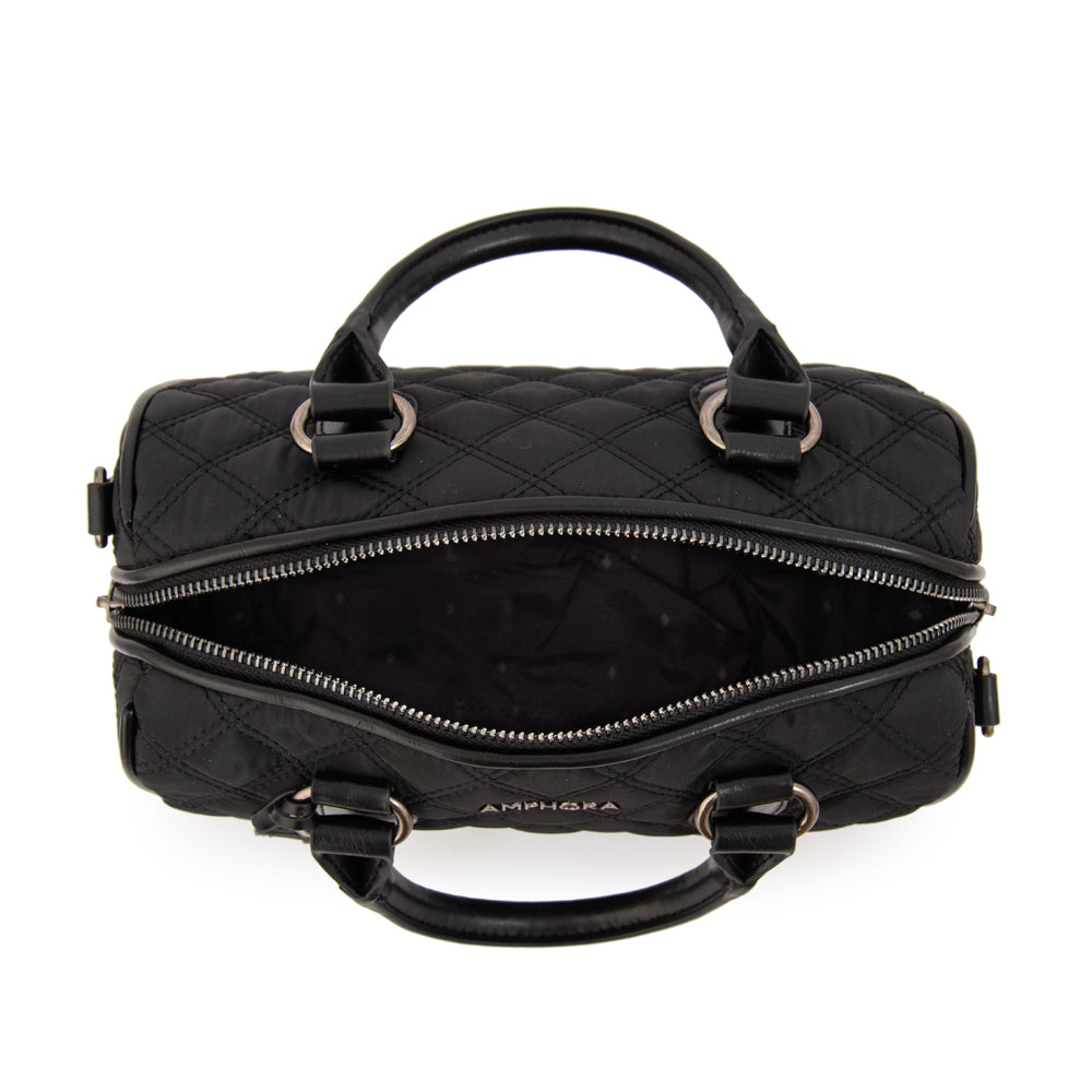 Cartera tote baul tamy mediana negro especial