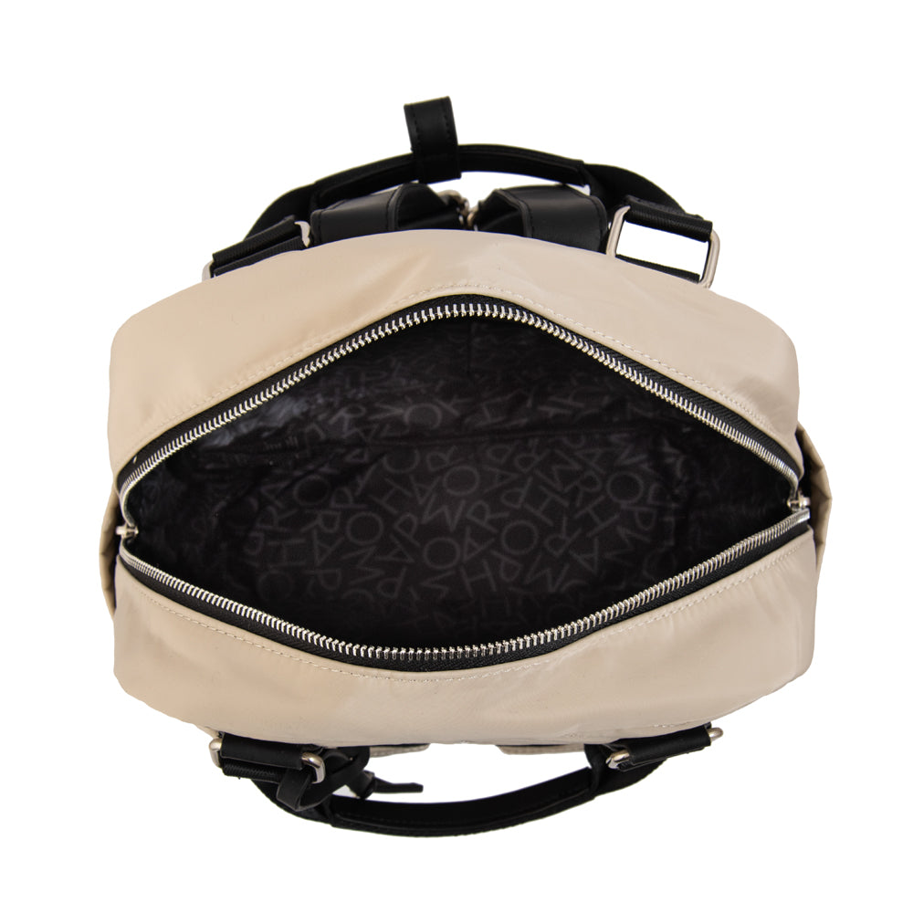 Mochila georgia mediana beige