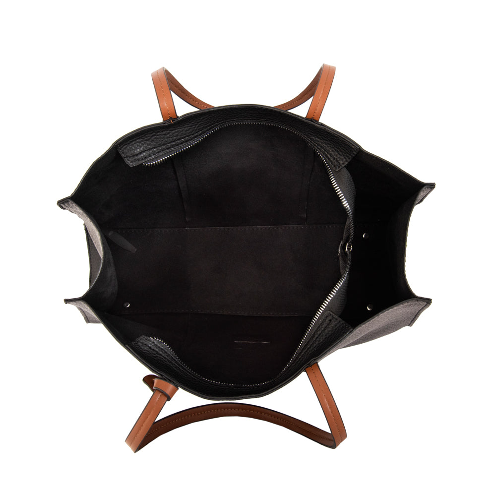 Cartera tote griselda grande negro especial