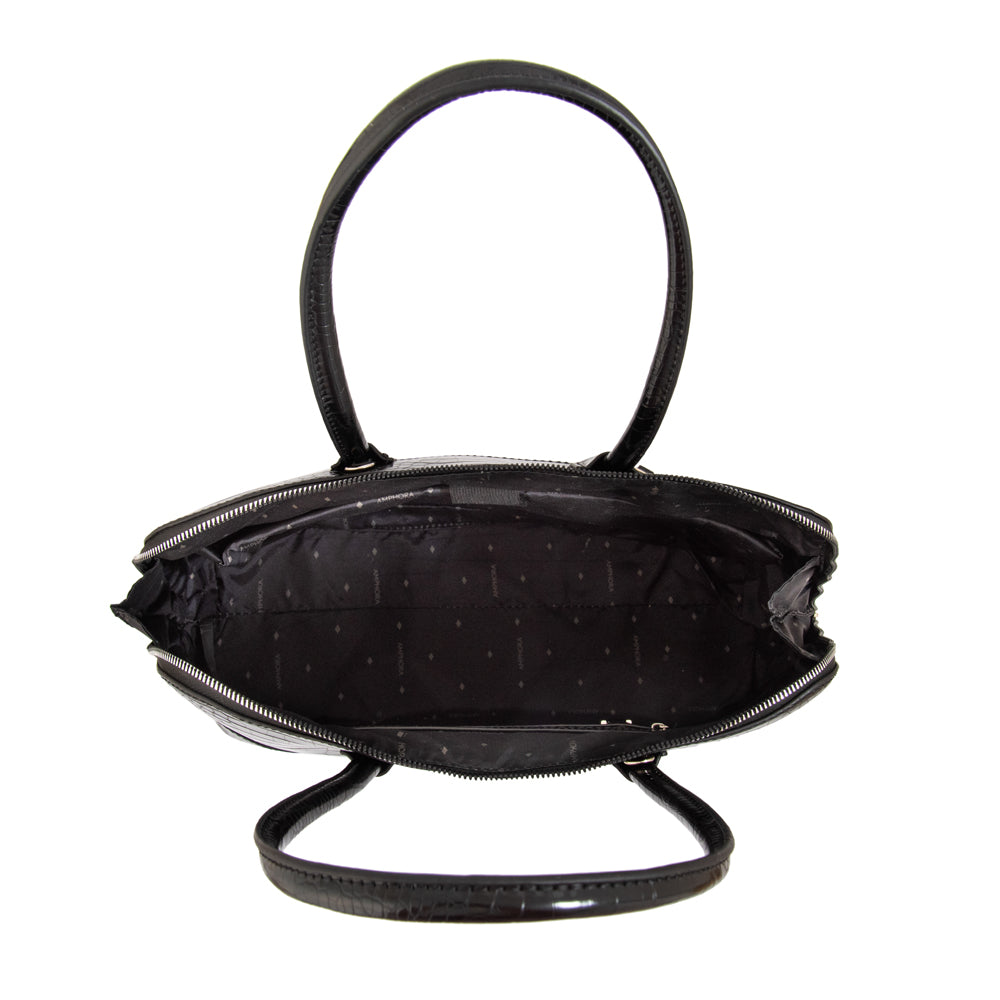 Cartera tote porta notebook gloria negro