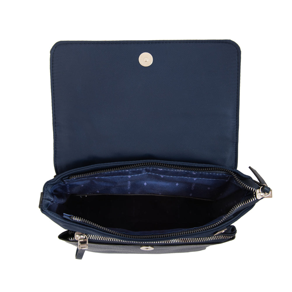 Mochila charlote mediana azul oscuro