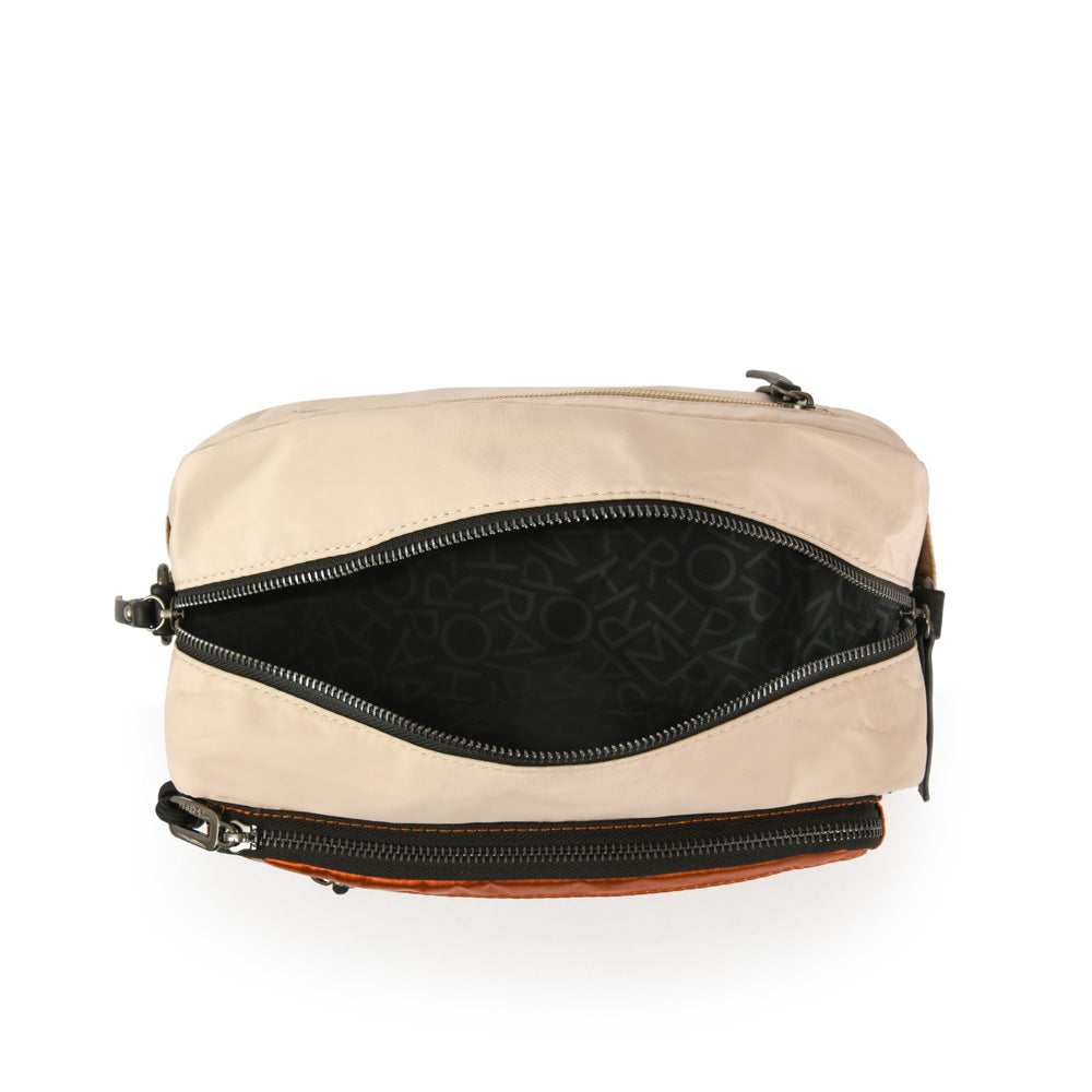 Cartera Bandolera ana luisa pequeña beige
