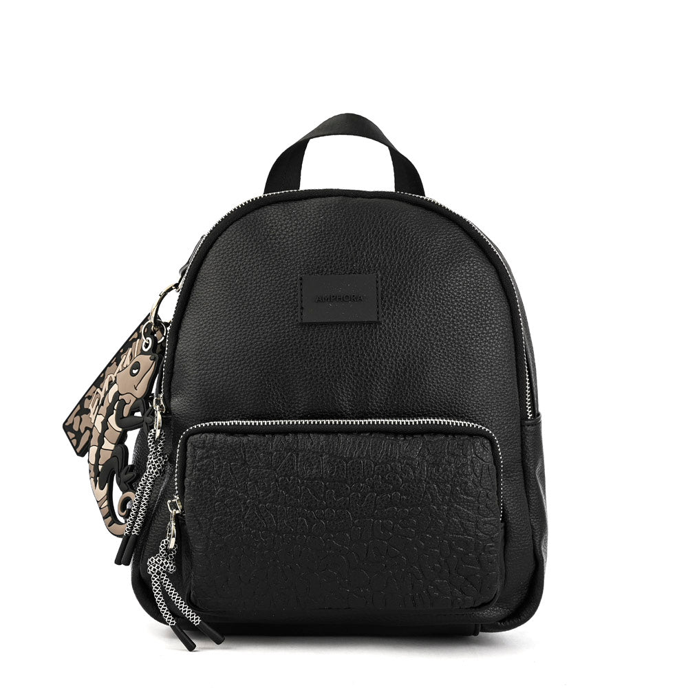 Mochila Pequeña Exotic Negro – Amphora Chile