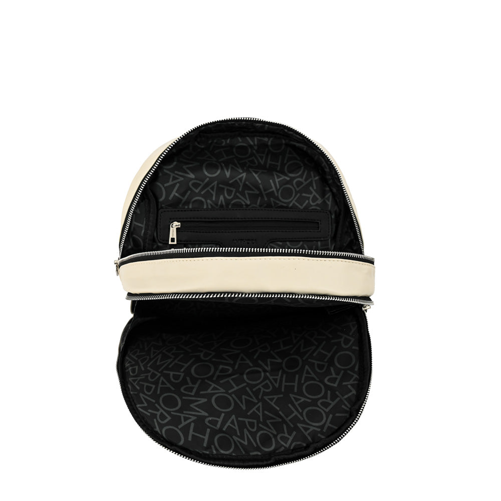 Mochila pequeña janelle beige