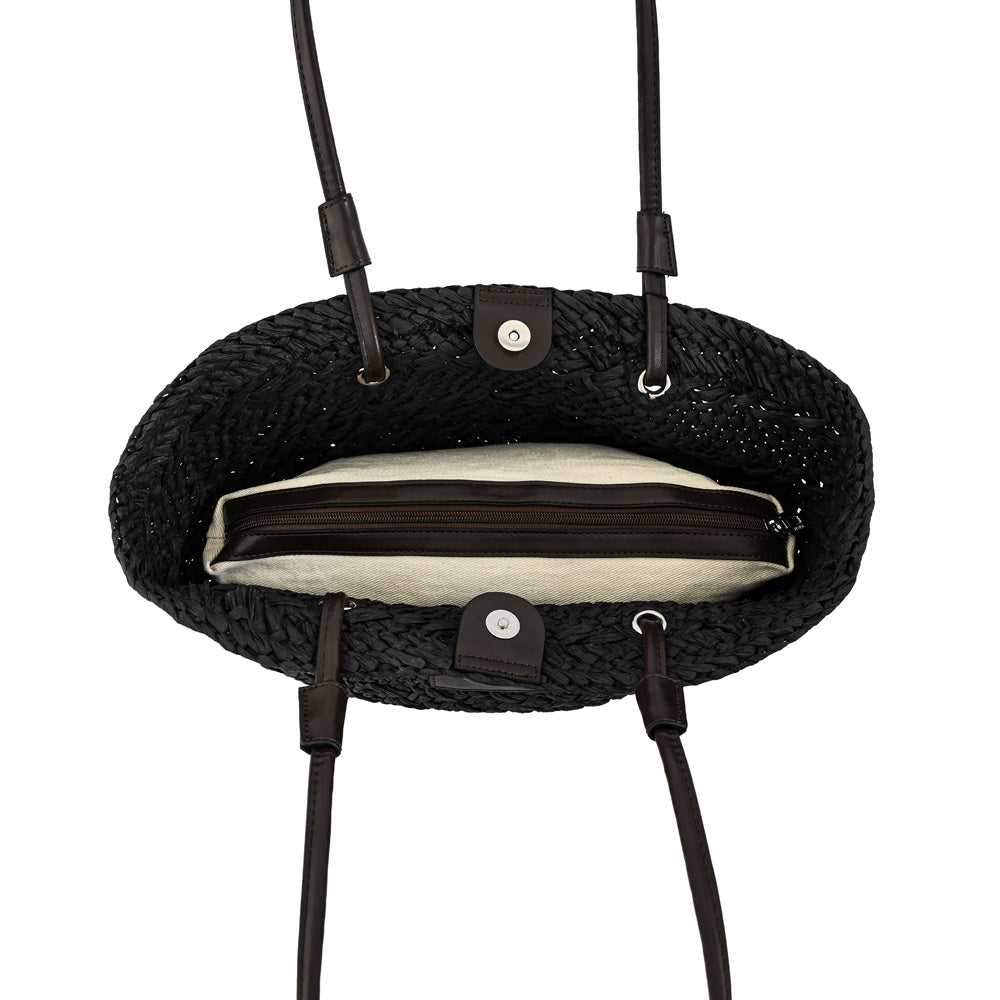 Bolso grande coralina negro