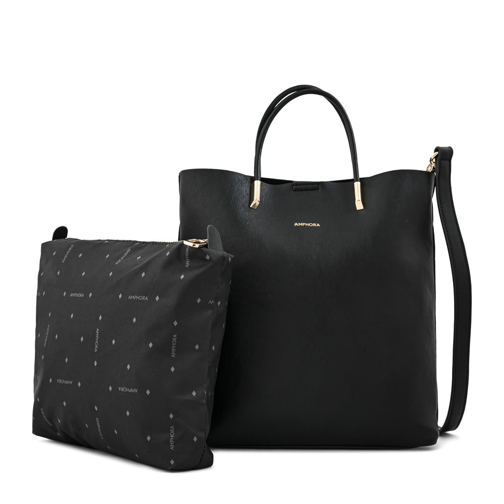 Cartera Bandolera mediana valencia negro