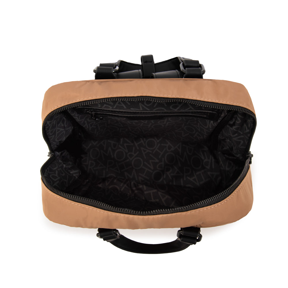 Mochila mediana japon beige