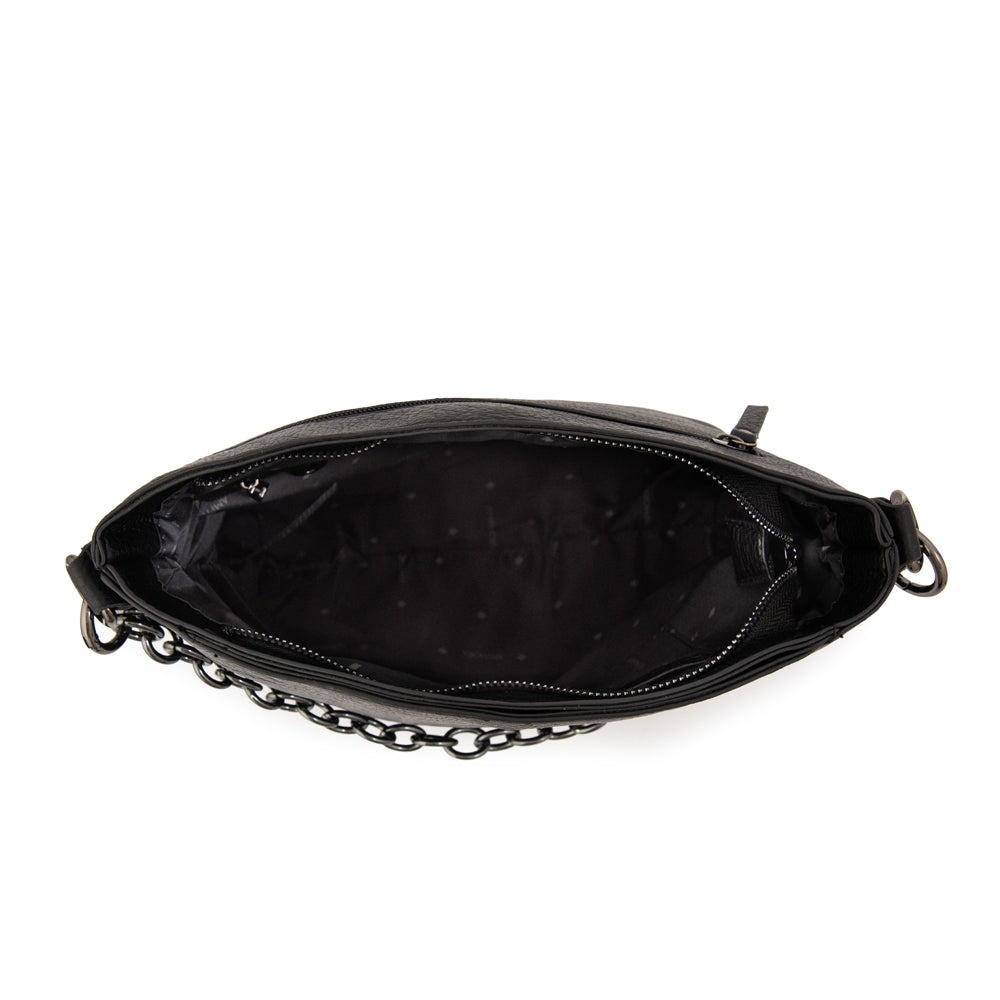 Cartera Bandolera mediana viena negro