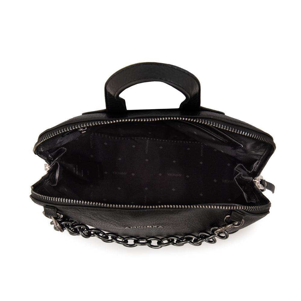 Mochila mediana viena negro