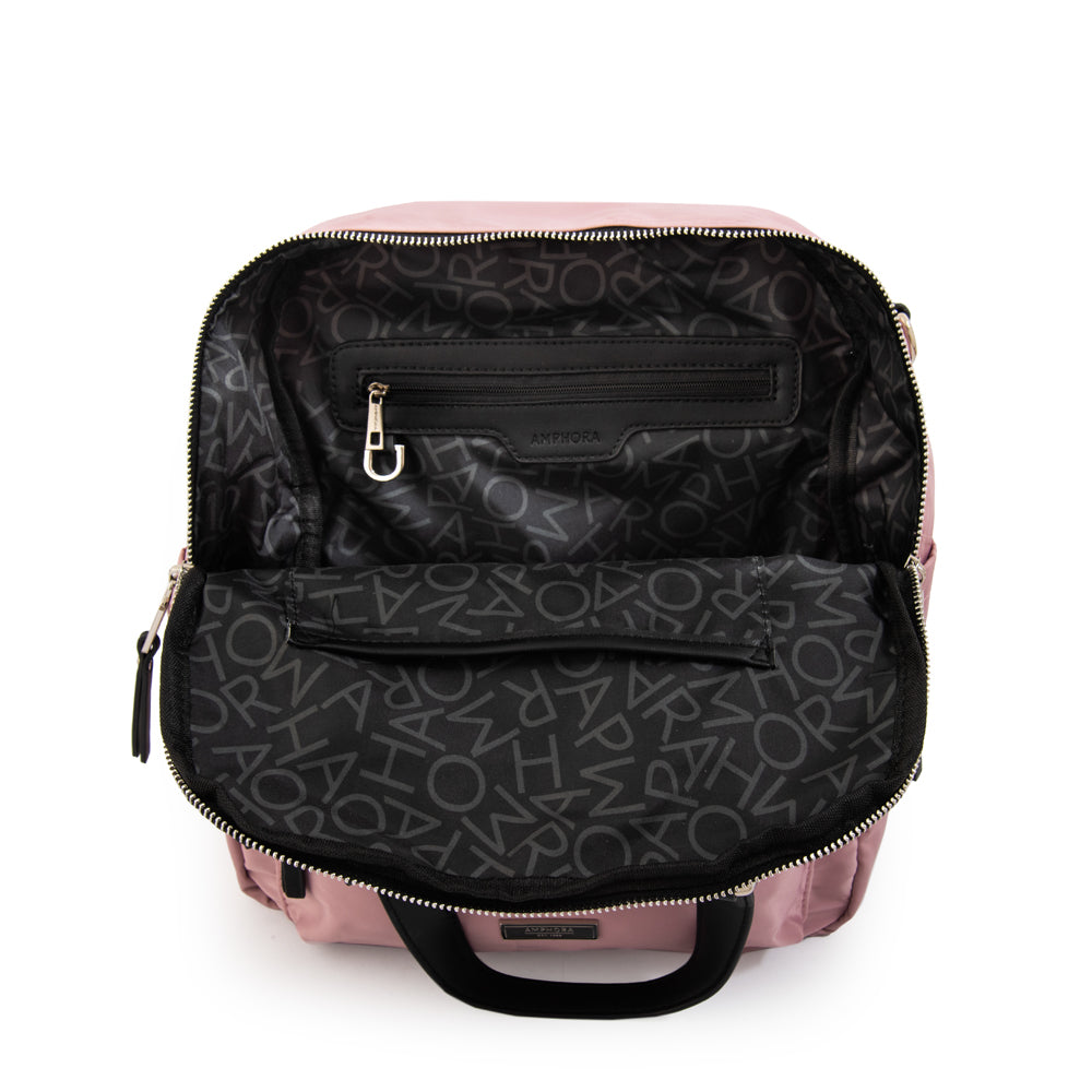 Mochila joselina mediana rosa viejo