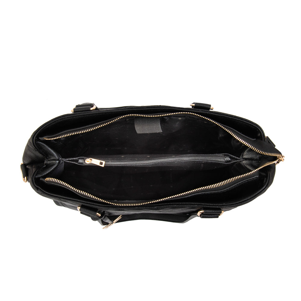 Cartera tote porta notebook anisa grande negro