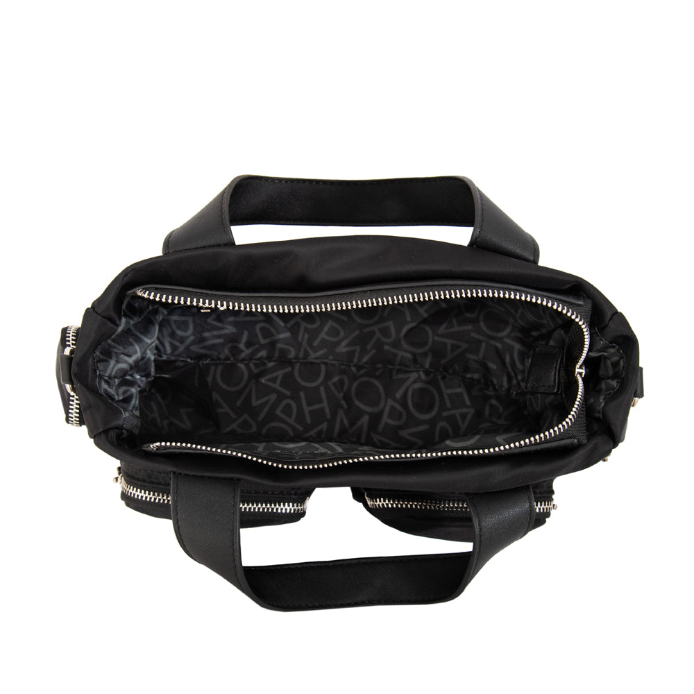 Cartera Bandolera teri mediana negro