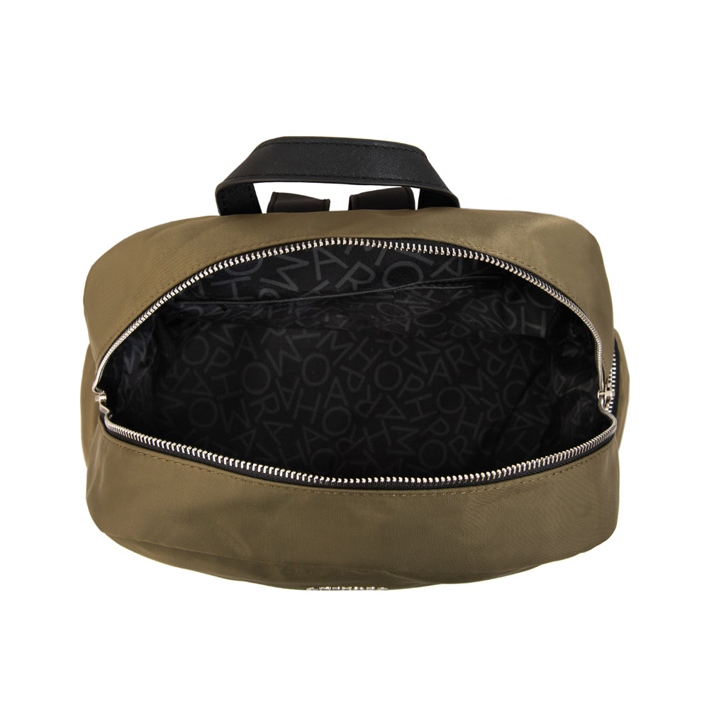 Mochila teri mediana verde oliva