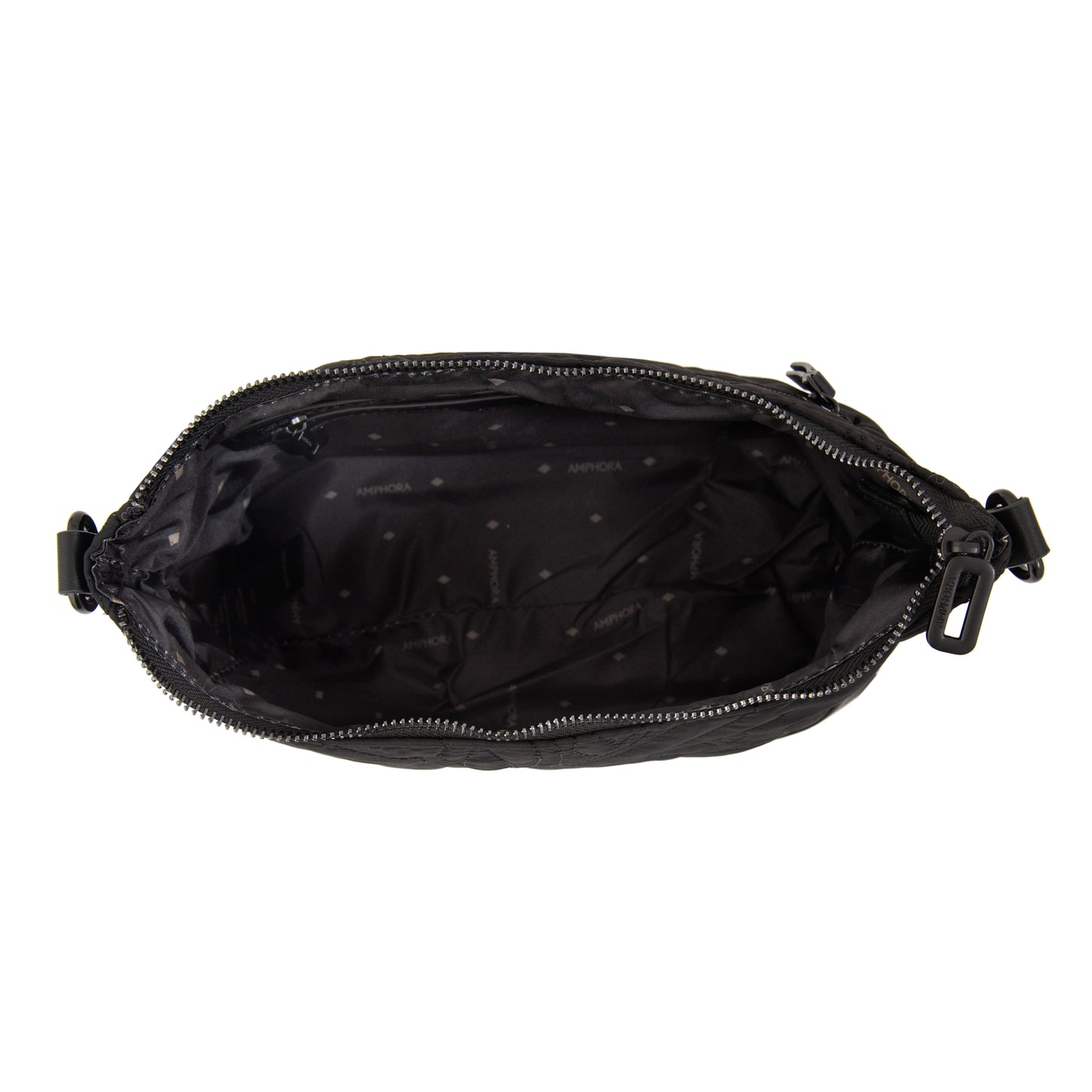 Cartera bandolera olga mediana negro