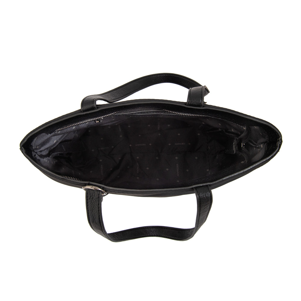 Cartera tote shopping patricia grande negro