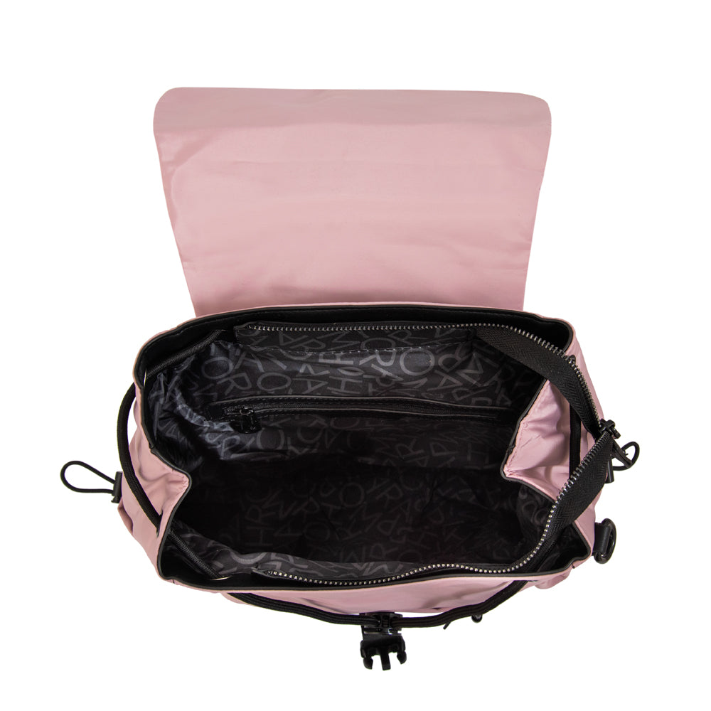 Mochila amaranta mediana rosa viejo