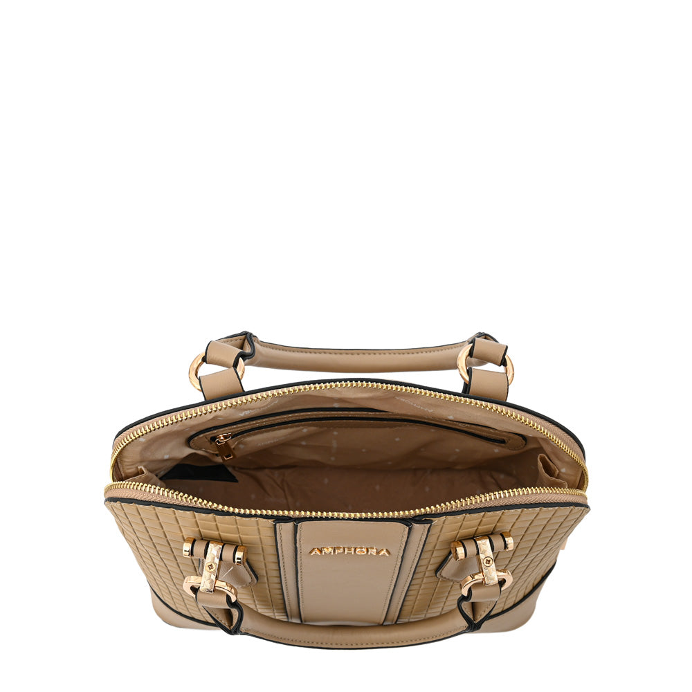 Cartera tote mediana ramona beige