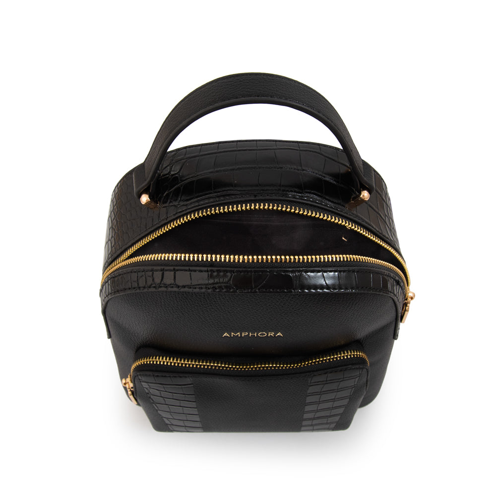 Mochila mediana dabi negro