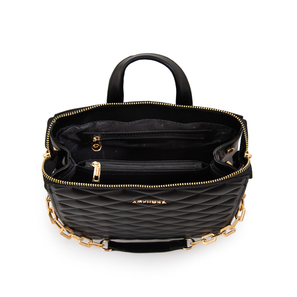 Mochila mediana suiza negro