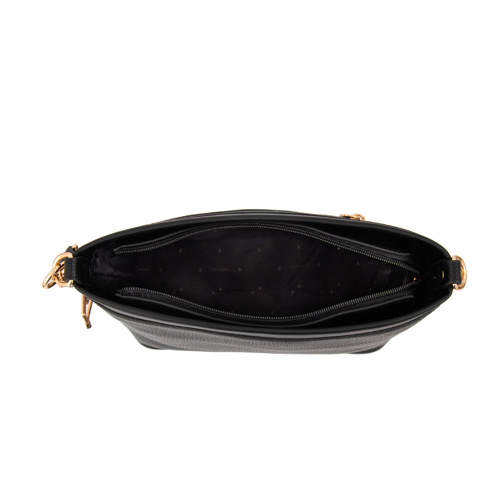Cartera bandolera alegra grande negro