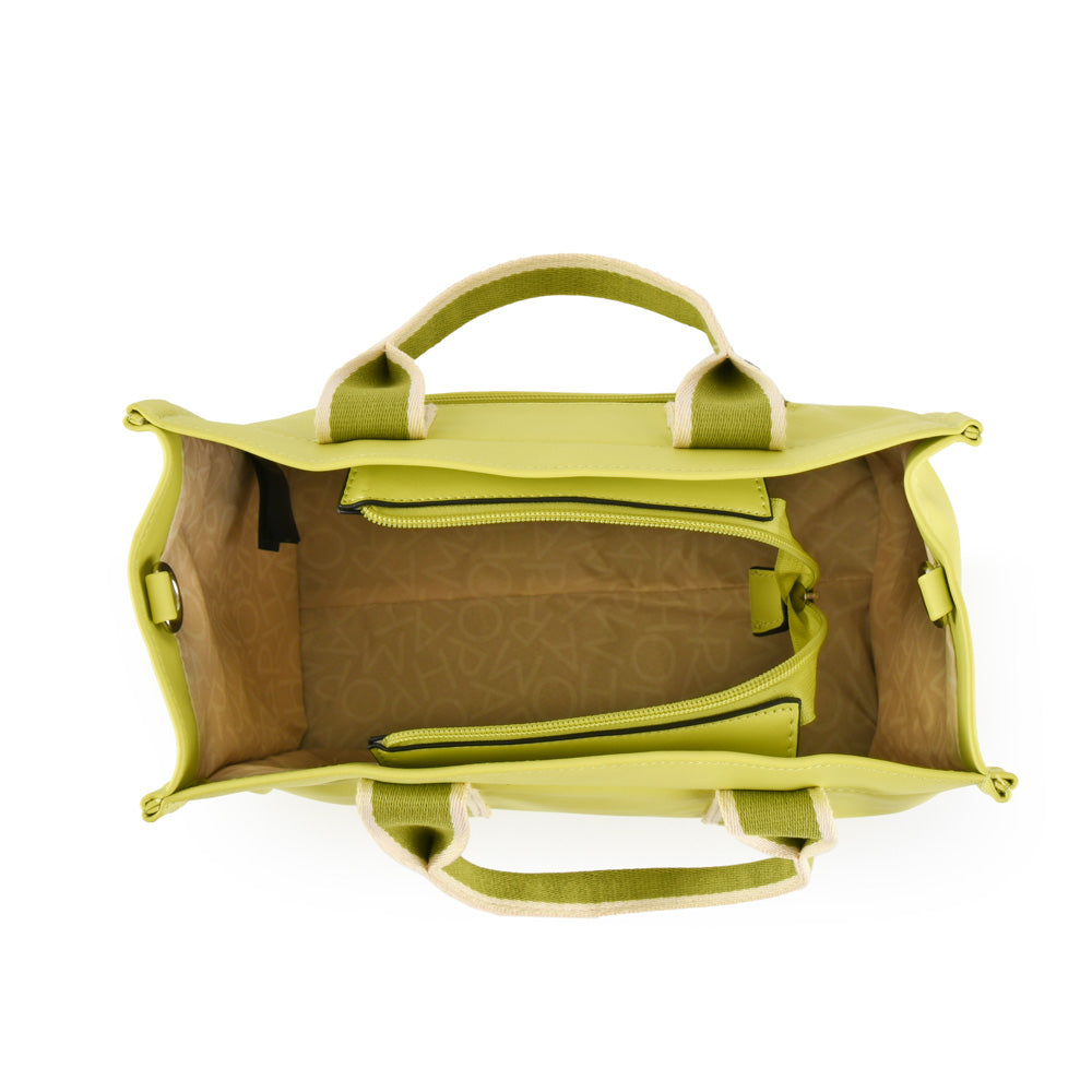 Cartera tote Mediana Julie Verde Limon