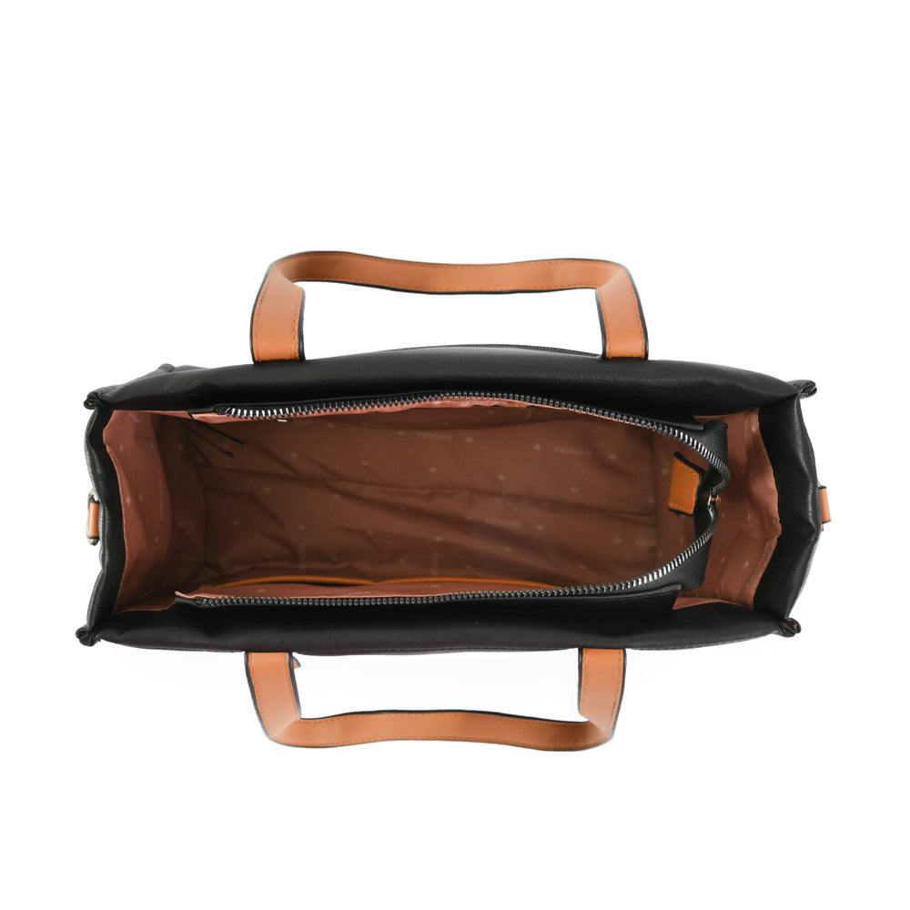 Cartera tote Mediana Mizque Negro