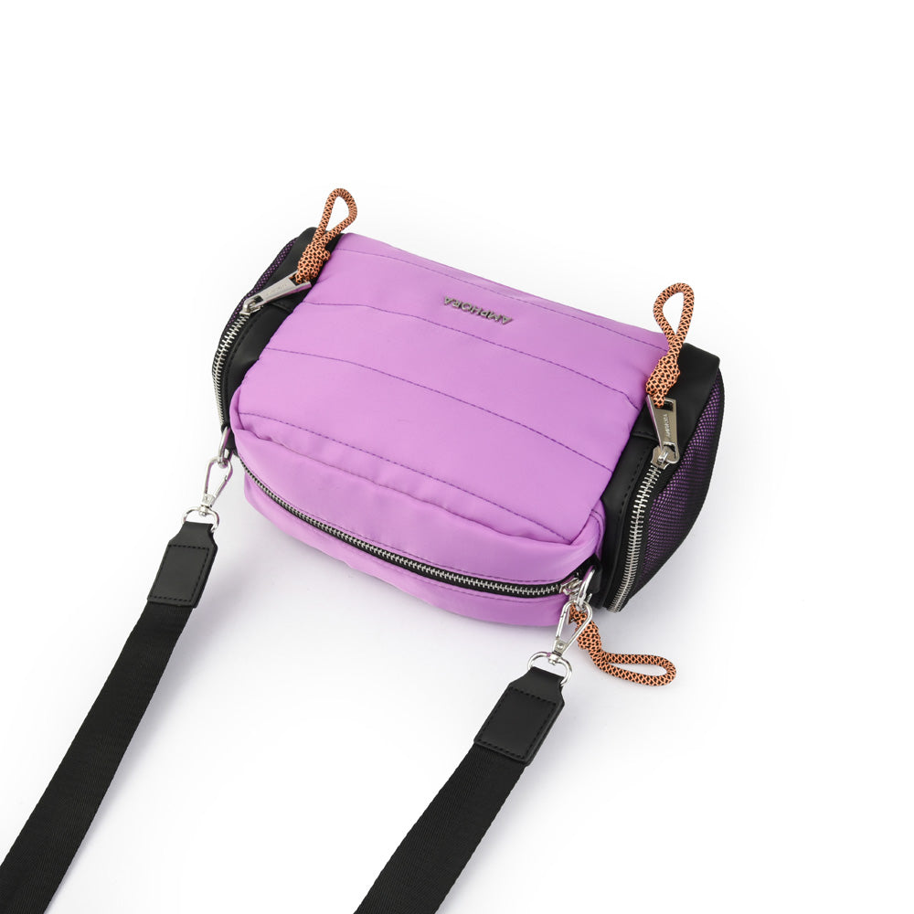 amphora fiorella bandolera lila