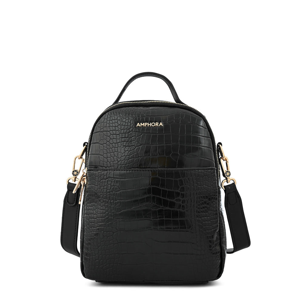 Mochila mediana mile negro – Amphora Chile