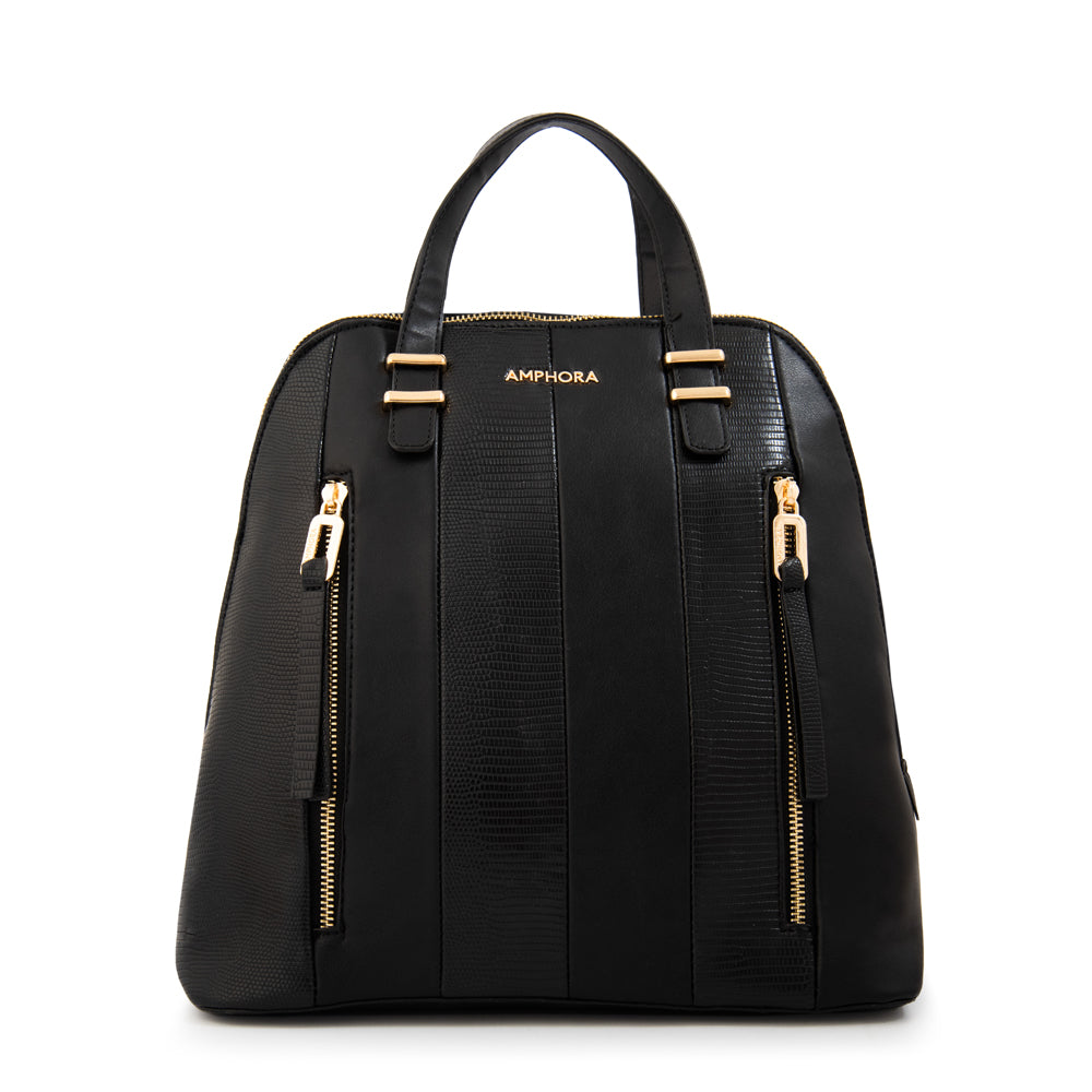 Mochila mediana manila negro – Amphora Chile