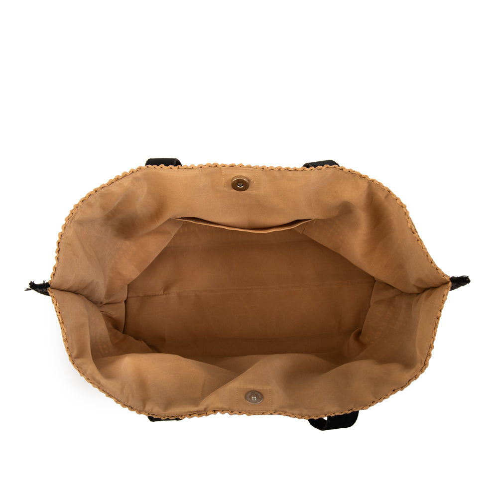 Bolso novi grande beige oscuro