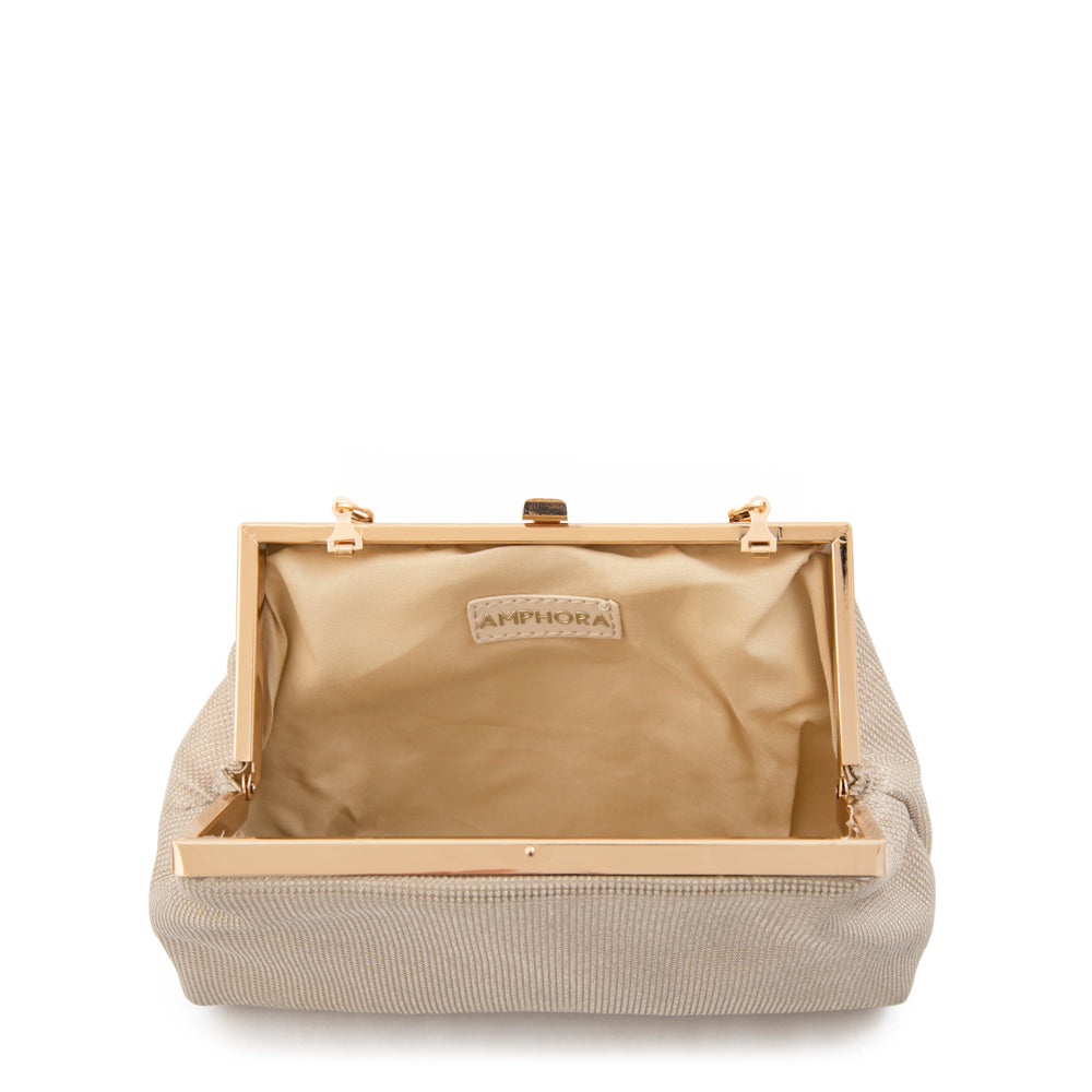 Cartera fiesta evans plateado oscuro